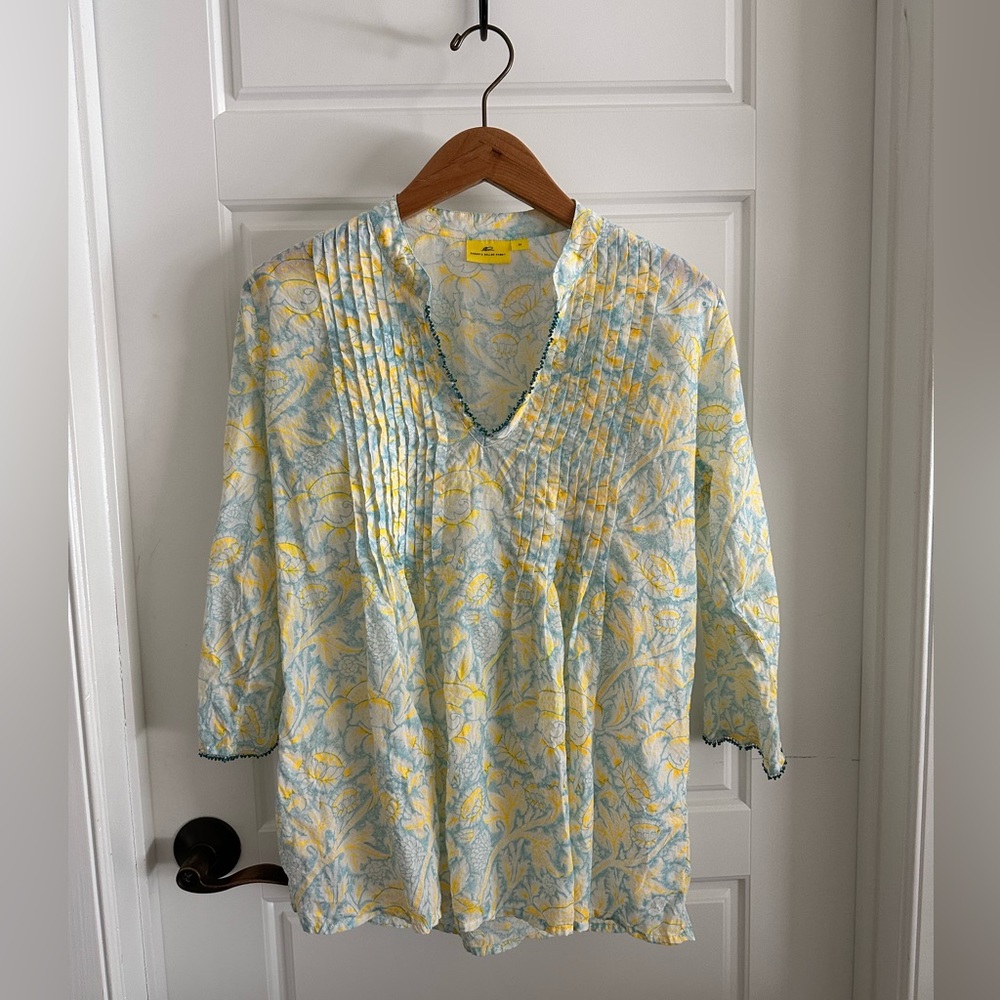 Roberta Roller Rabbit 100% cotton Irina top M Excellent condition, worn once. - Picture 10 of 12